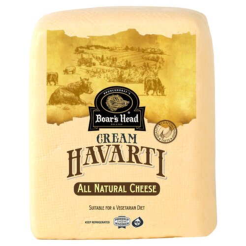 Boar's Head Cream Havarti All Natural Cheese