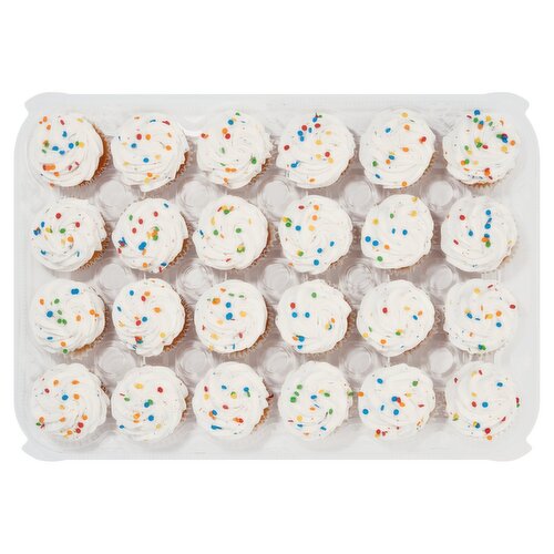 24 Pack Confetti Cupcakes with Funfetti Bettercreme
