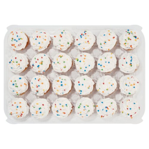 24 Pack Confetti Cupcakes with Funfetti Bettercreme