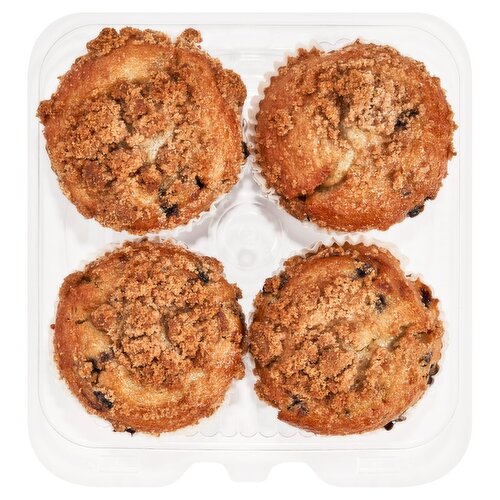 4 Pack Blueberry Puffin Muffin