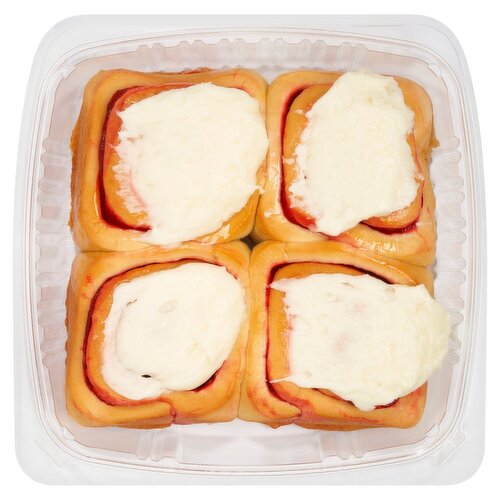 4 Pack Strawberry Rolls