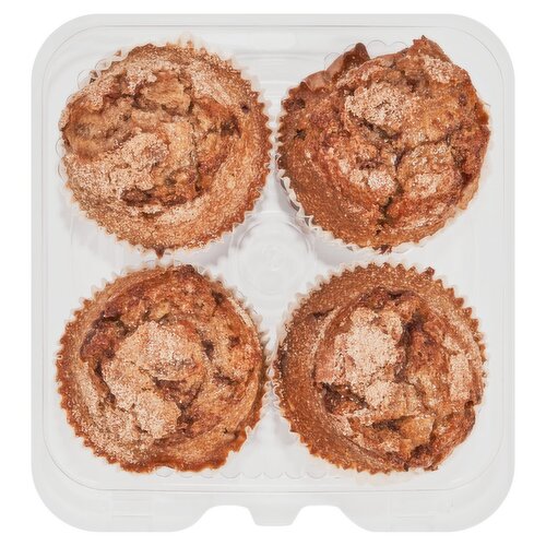 4 Pack Cinnamon Chip Puffin Muffin