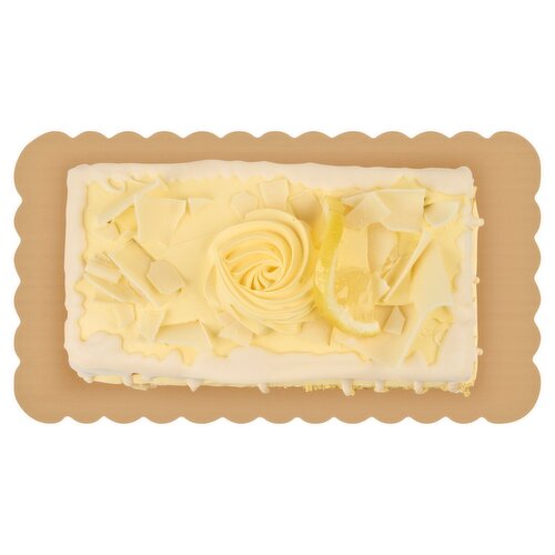 Lemon Creme Bar Cake