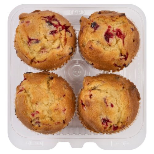 4 Pack Cranberry Orange Puffin Muffin