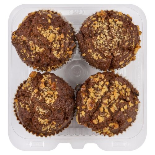 4 Pack Carrot Raisin Puffin Muffin