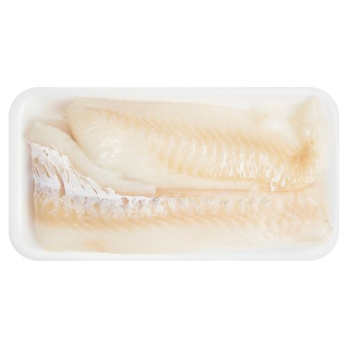 Fresh Tray Wrapped Previously Frozen Alaska Cod Fillet