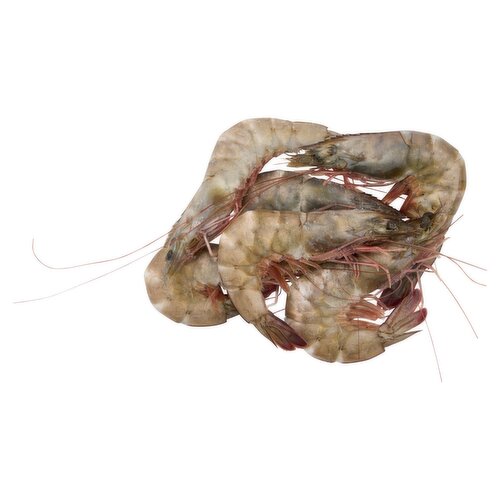 Head on Shrimp, Farm Raised, Previously Frozen