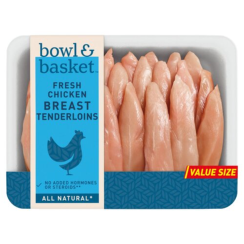 Bowl & Basket Fresh Chicken Breast Tenderloins Value Size