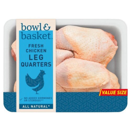Bowl & Basket Fresh Chicken Leg Quarters Value Size