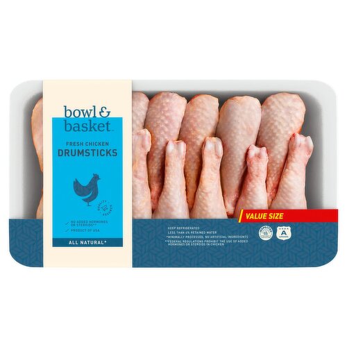 Bowl & Basket Fresh Chicken Drumsticks Value Size