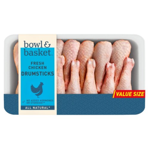 Bowl & Basket Fresh Chicken Drumsticks Value Size