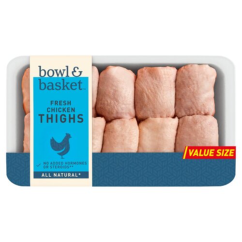 Bowl & Basket Fresh Chicken Thighs Value Size