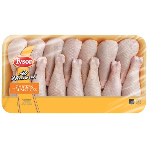 Tyson Chicken Drumsticks, Jumbo Pack, 4.2 pound