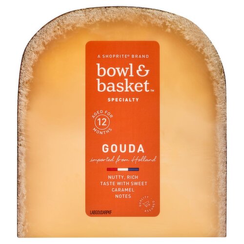 Bowl & Basket 12 Month Aged Gouda Cheese