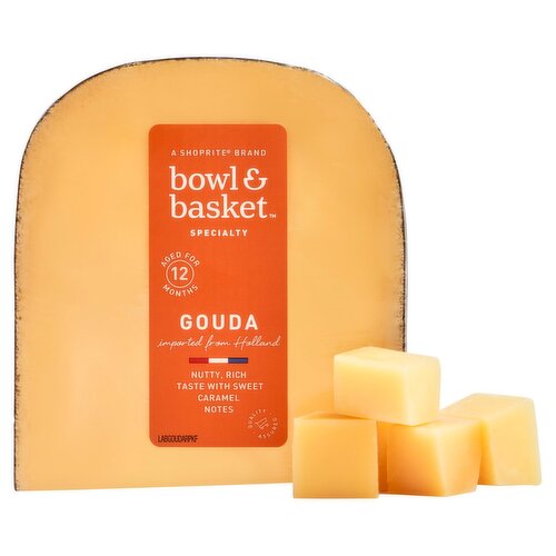 Bowl & Basket 12 Month Aged Gouda Cheese