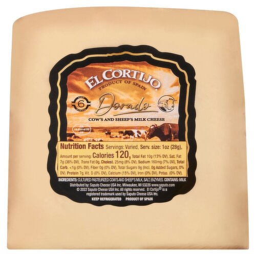 El Cortijo Aged 6 Month El Dorado Spanish Cheese