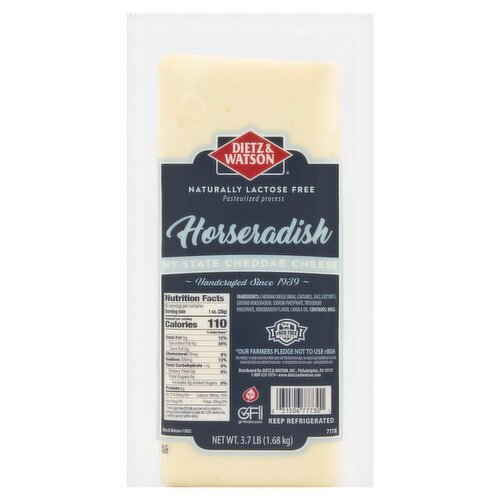 Dietz & Watson Horseradish Cheddar Cheese