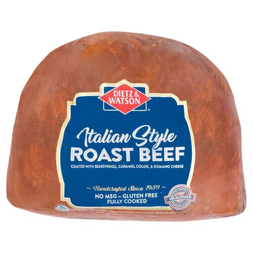 Dietz & Watson Top Round Italian Style Roast Beef