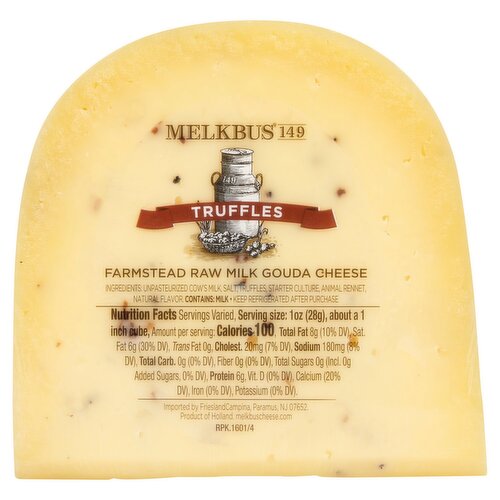 Melkbus Truffle Gouda Cheese