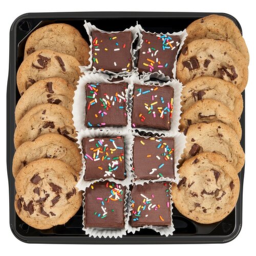 Small Gourmet Chocolate Chunk Cookie & Brownie Platter
