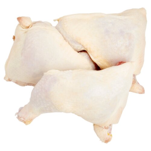 Fresh Grade A Chicken Leg Quarters, Bone In, Average Weight 1.75 lb Pack