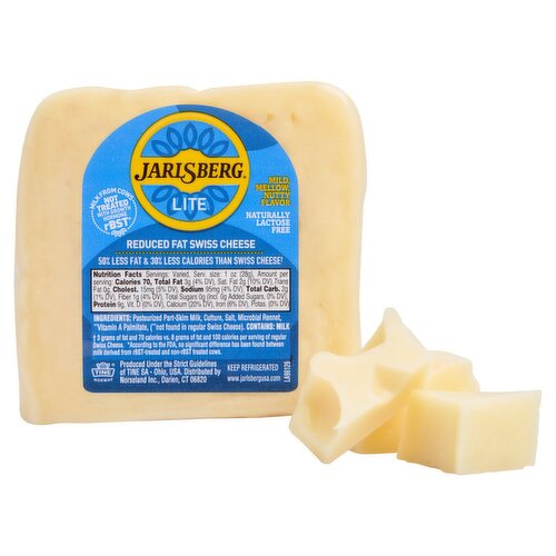 Jarlsberg Lite Swiss Chunked Cheese