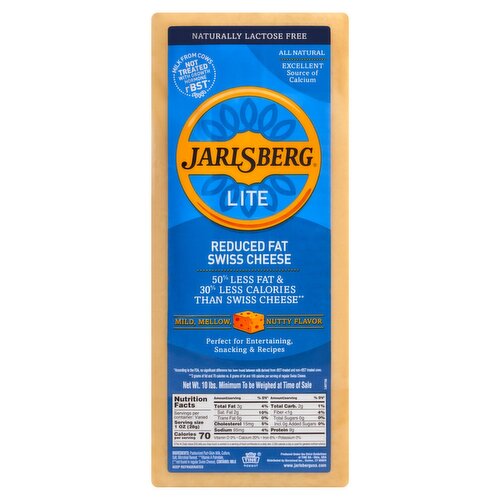 Jarlsberg Lite Norwegian Cheese