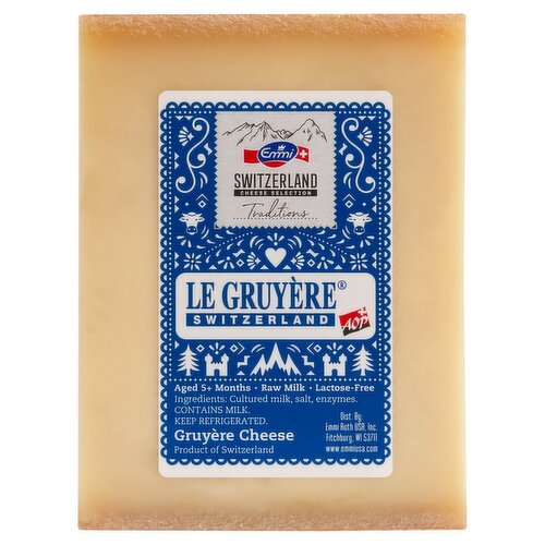 Emmi Le Gruyere Cheese Wheel