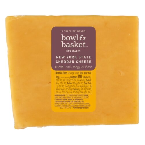 Bowl & Basket Specialty New York State Cheddar Cheese