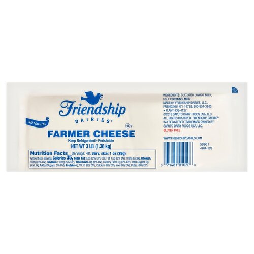 Friendship Farmers Cheese