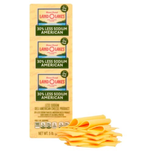 Land O Lakes 30% Less Sodium Yellow American