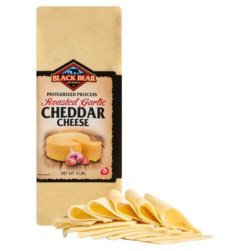 Black Bear Garlic Cheddar Cheese