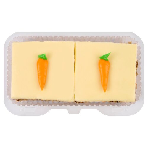 2 Pack Carrot Cake Squares with Cream Cheese Icing