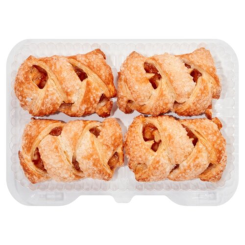 4 Pack Hand Held Apple Lattice Pies