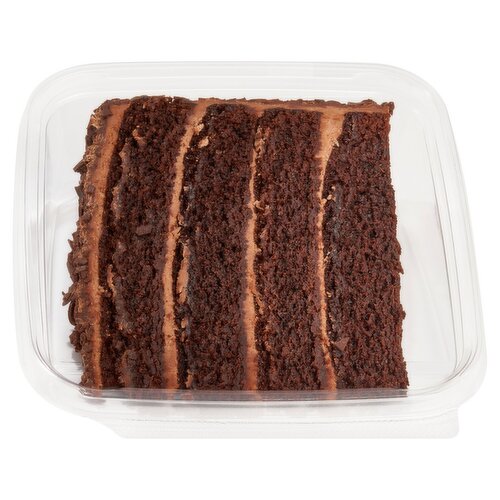 Chocolate Overload Cake Slice, 8 oz, 4 in
