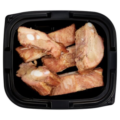Store Prepared Smoked Pork Rib Tips - Sold Hot