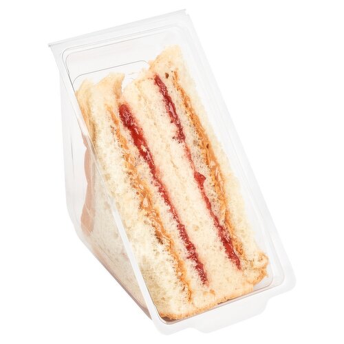 White Bread Strawberry Peanut Butter And Jelly