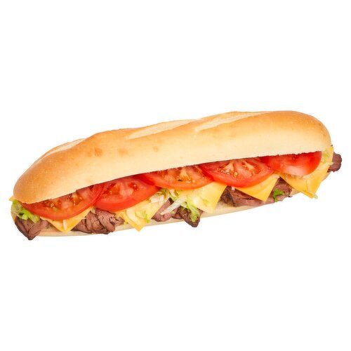 Classic Whole Sub Roast Beef & Cheese