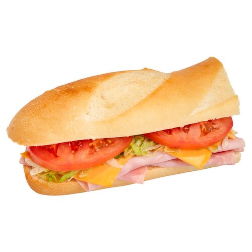 Classic Half Sub Ham & Cheese