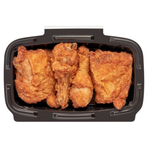 4pc Dark Fried Chicken - Sold Hot