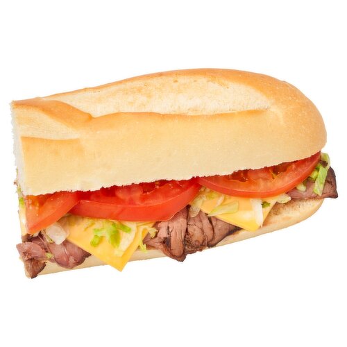 Signature Half Sub Roast Beef & Cheese A