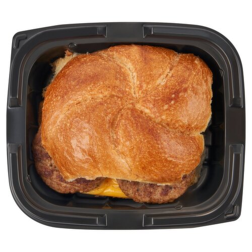 Store Prepared Turkey Sausage, Egg and Cheese Sandwich - Sold Hot