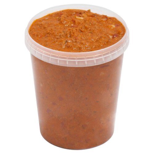 Store Prepared Angus Chili with Beans, Quart - Sold Cold, 30 oz