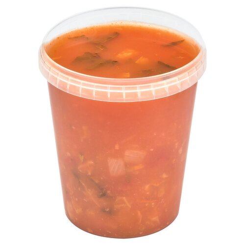 Store Prepared Minestrone Soup, Quart - Sold Cold, 30 oz