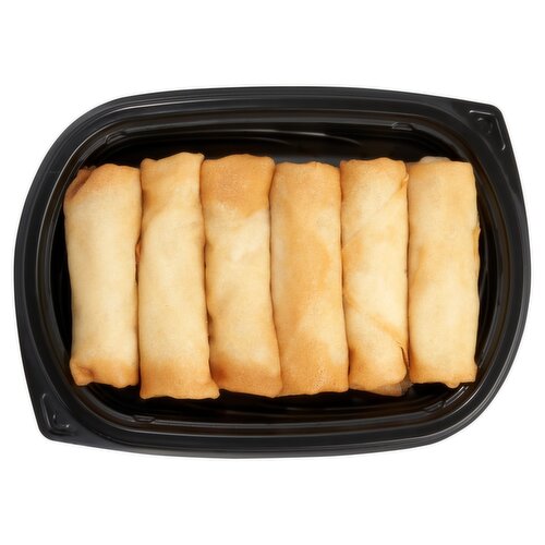 6 Pack Spring Rolls Vegetable - Sold Cold