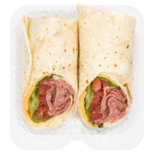 Roast Beef And Cheese Wrap