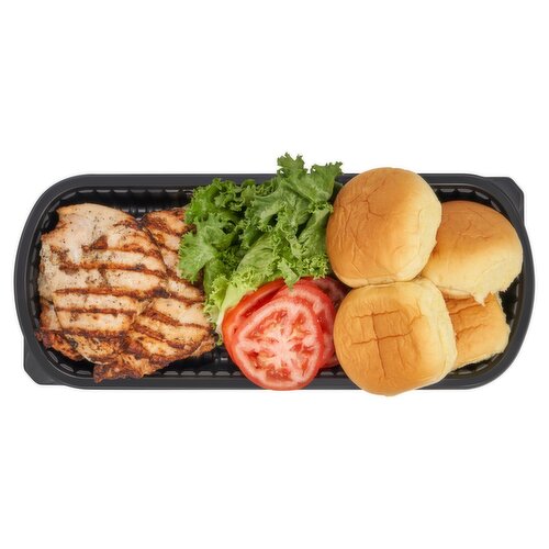 4 Pack Grilled Chicken Sandwiches - Sold Cold