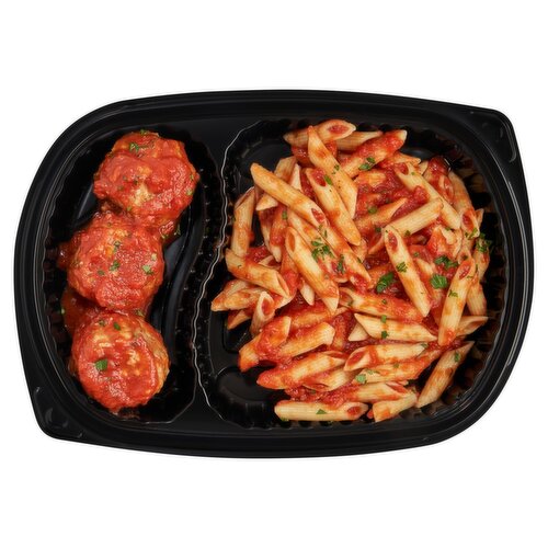 Penne & Meatballs - Sold Hot