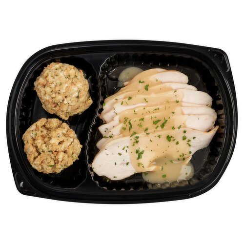 Roast Turkey & Herb Stuffing Dinner - Sold Hot