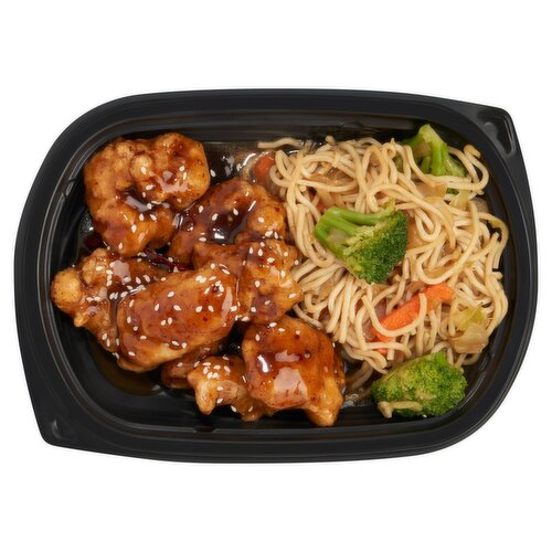 Store Prepared General Tso'S Chicken & Vegetable Lo Mein ‐ Sold Cold